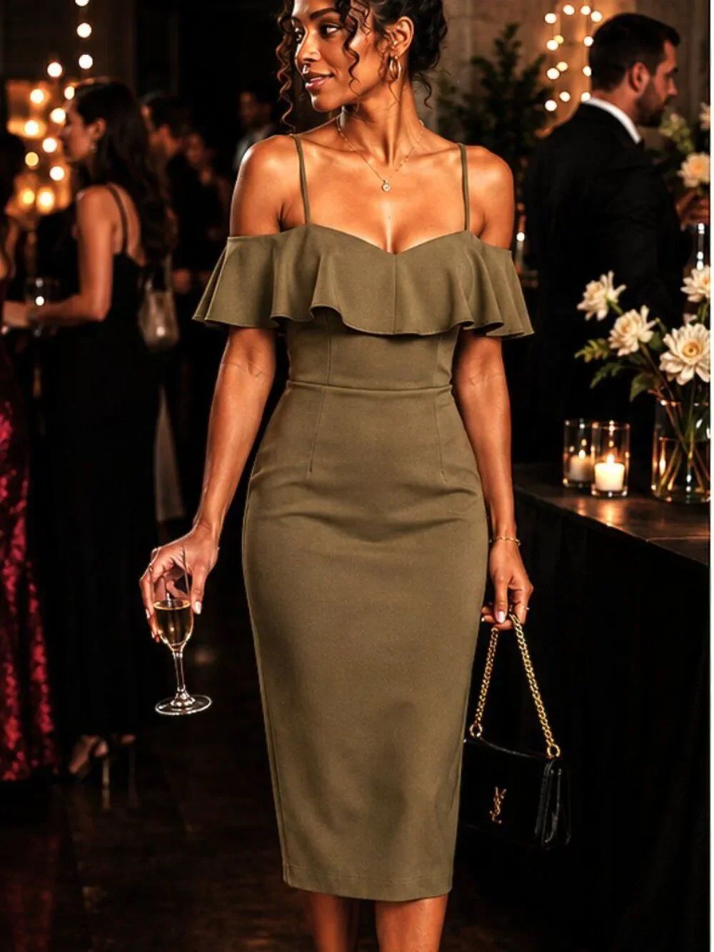 TheoryโDarkโGreenโFormalโDress